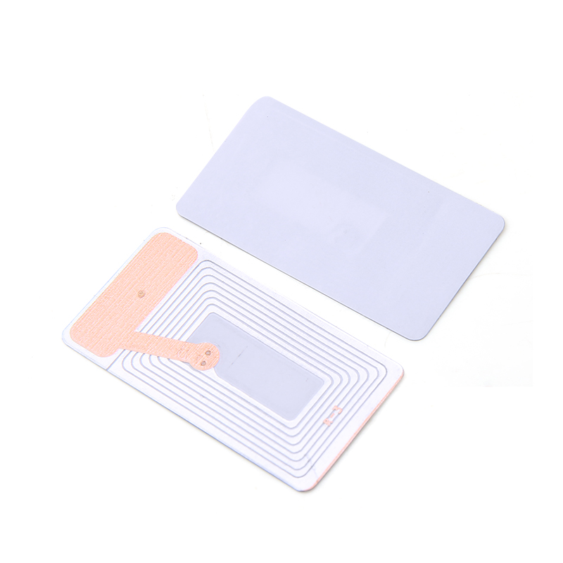 Plain White EAS Paper self-adhesive Thin Soft Tags for Retail 8.2MHZ 